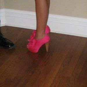 Pink high heel